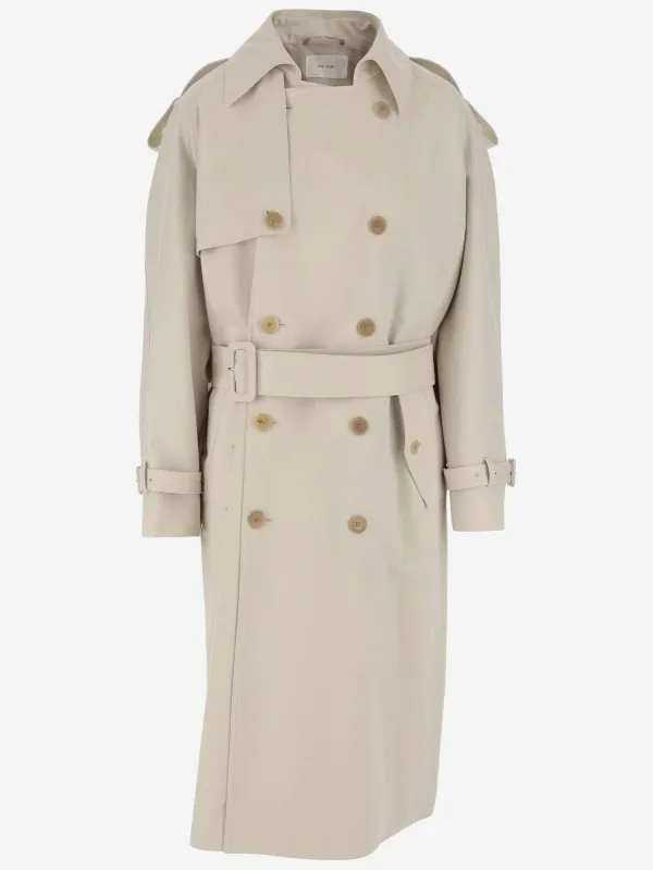 Cotton and Wool Blend Trench Coat sold by Lord & Taylor