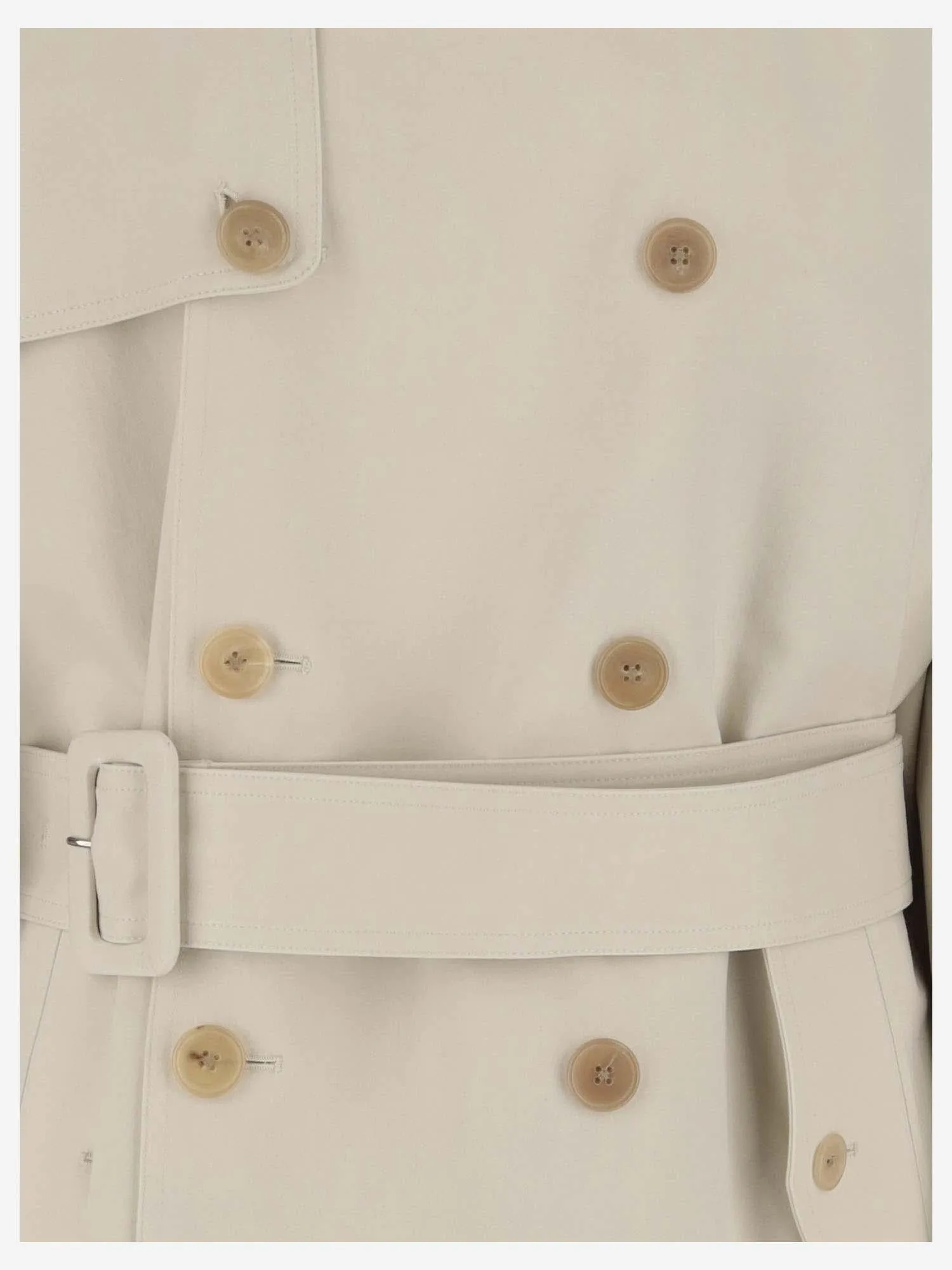 Cotton and Wool Blend Trench Coat sold by Lord & Taylor product image thumbnail 2