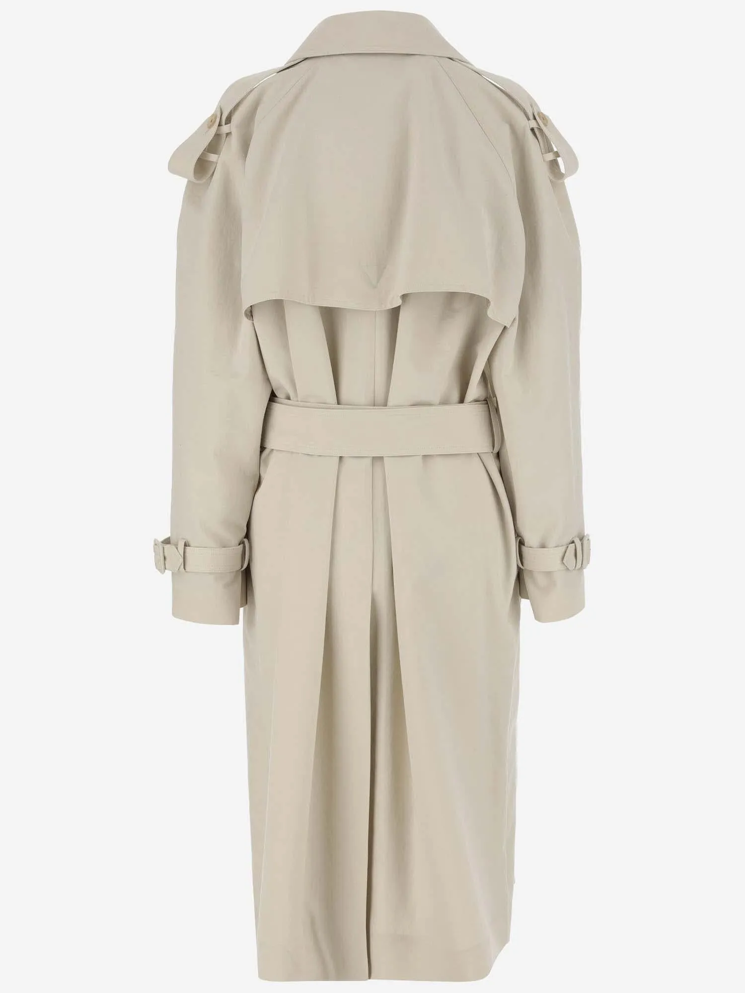 Cotton and Wool Blend Trench Coat sold by Lord & Taylor product image thumbnail 3