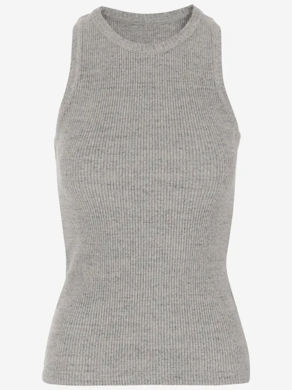 Stretch Cotton Tank Top sold by Lord & Taylor