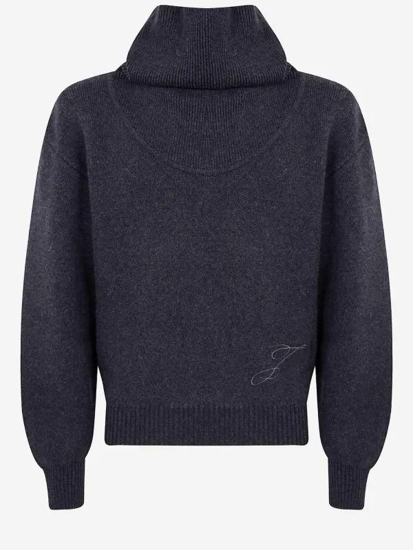 Wide Turtleneck Wool-Cashmere Sweater sold by Lord & Taylor