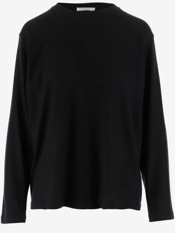 Enriques Cashmere Crewneck Sweater made by The Row