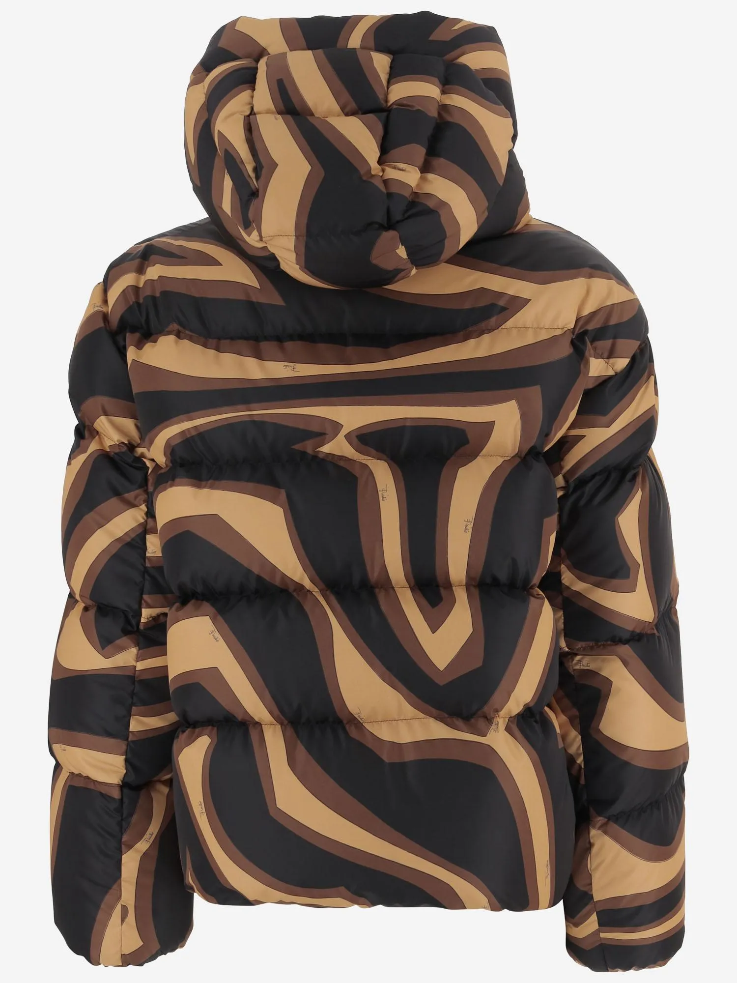 Abstract-Print Puffer Jacket sold by Lord & Taylor product image thumbnail 2