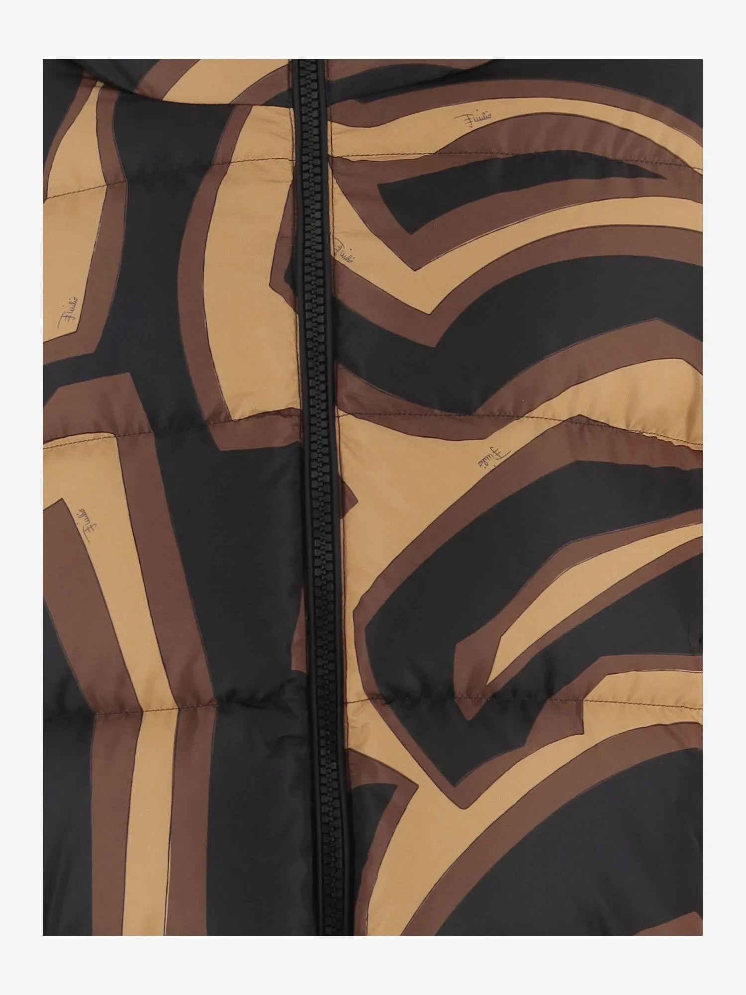 Abstract-Print Puffer Jacket sold by Lord & Taylor product image thumbnail 3