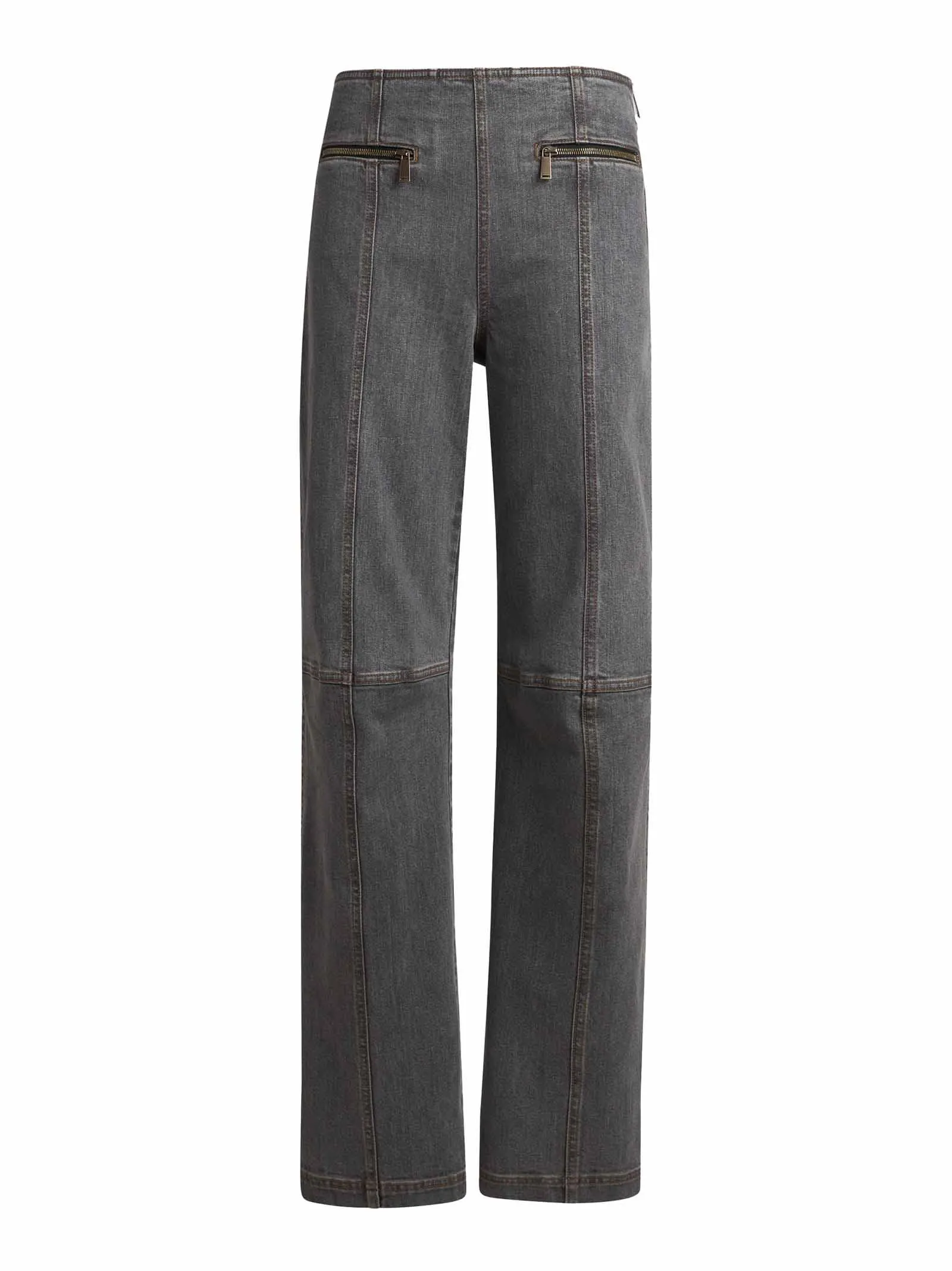 Grey Straight-Leg Jeans sold by Lord & Taylor