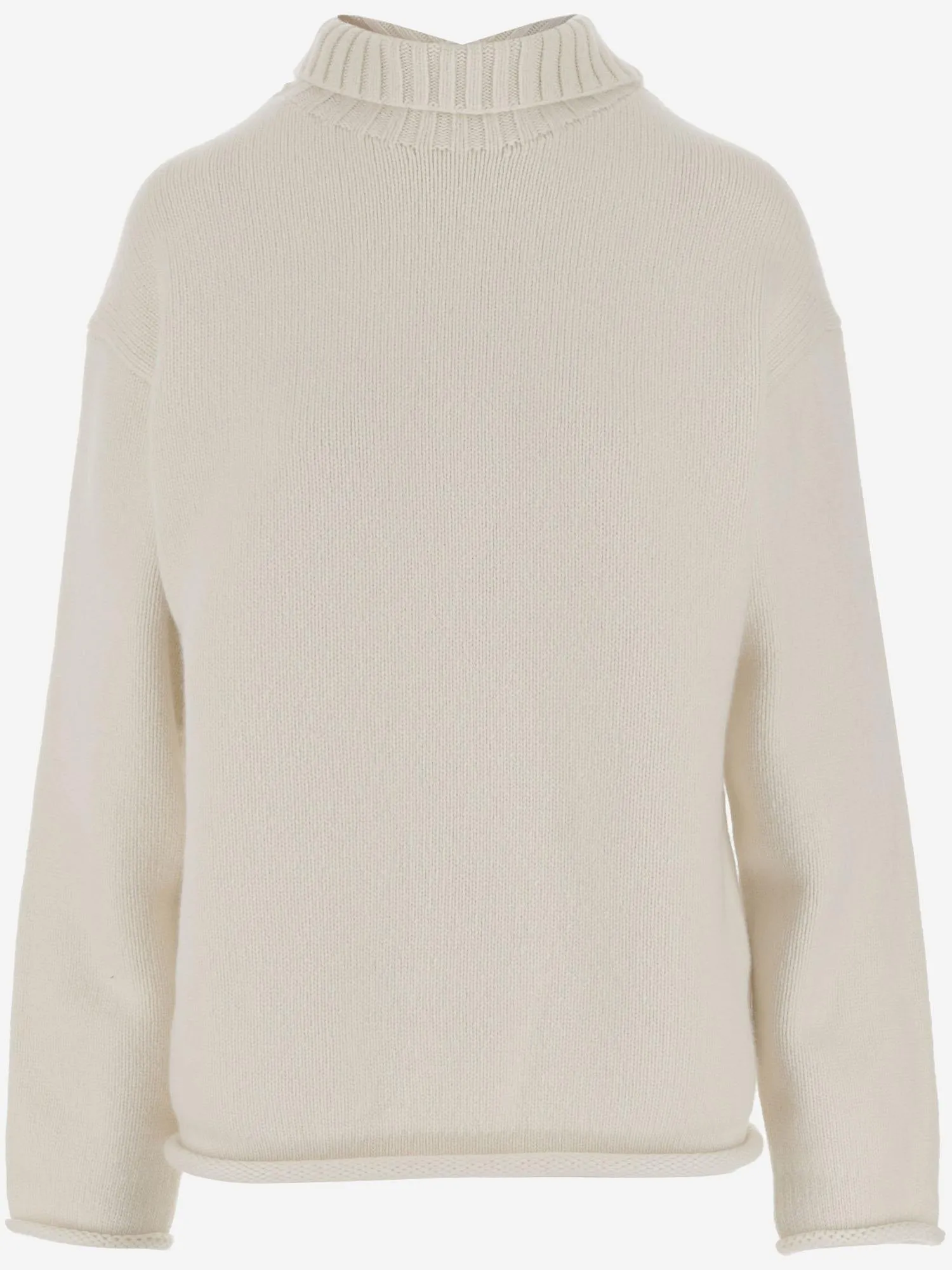 Cashmere High-Rib Collar Sweater sold by Lord & Taylor