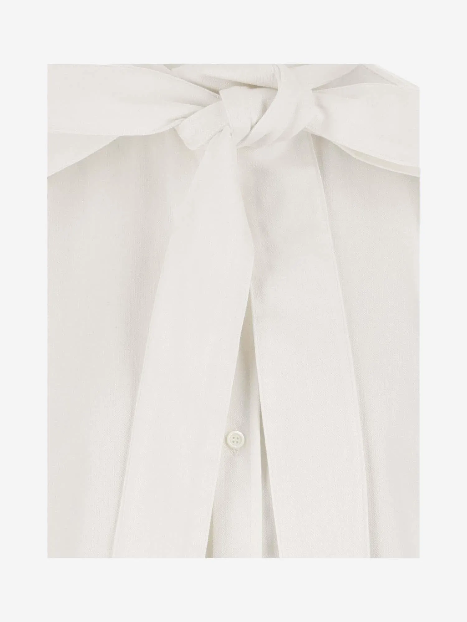 Cotton Denim Bow Shirt sold by Lord & Taylor product image thumbnail 3