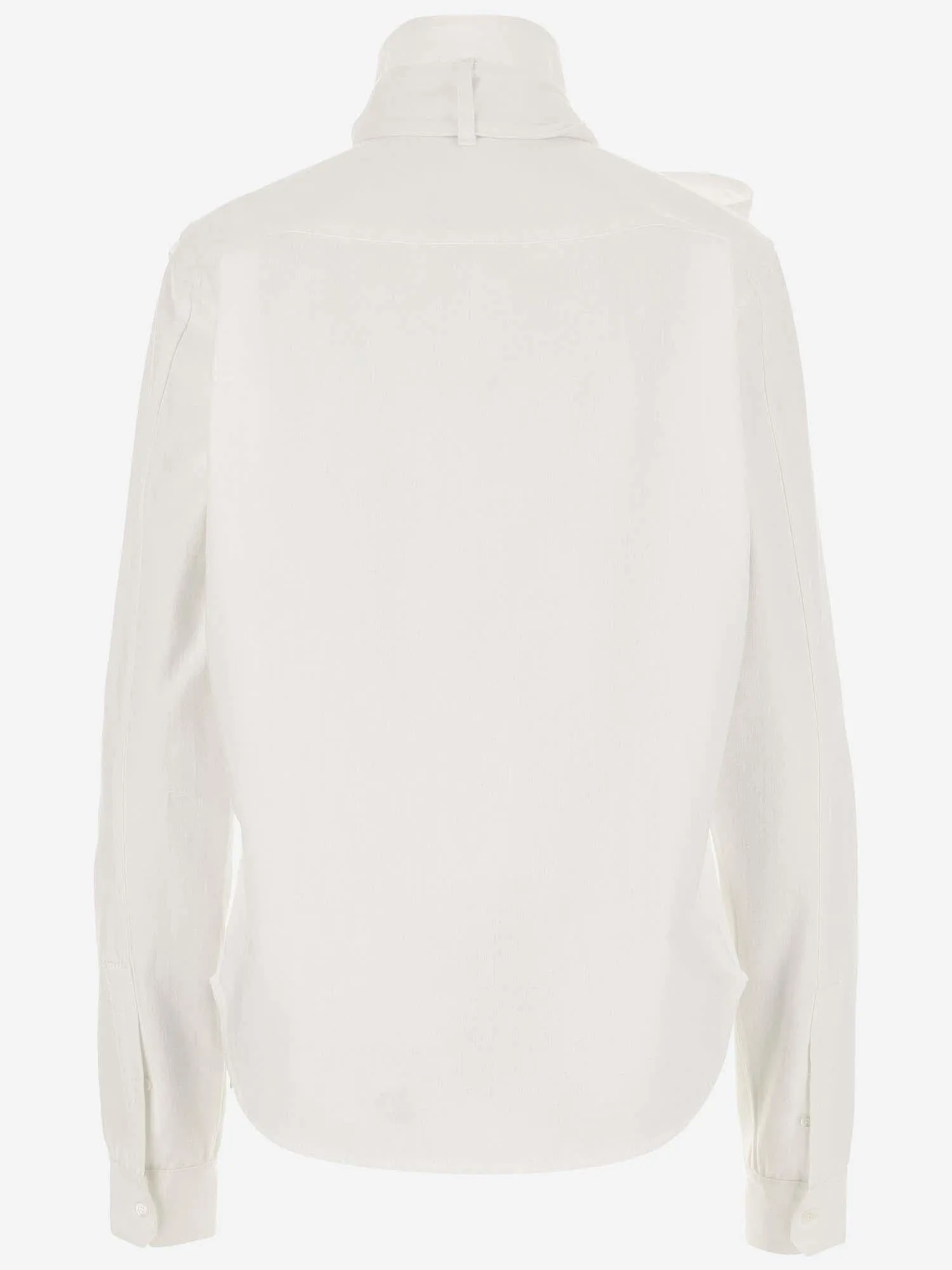 Cotton Denim Bow Shirt sold by Lord & Taylor product image thumbnail 2