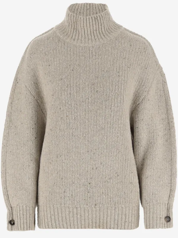 Wool-Blend High-Neck Pullover sold by Lord & Taylor