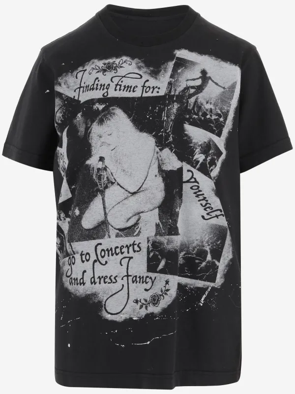 Cotton Jersey T-Shirt with Print sold by Lord & Taylor