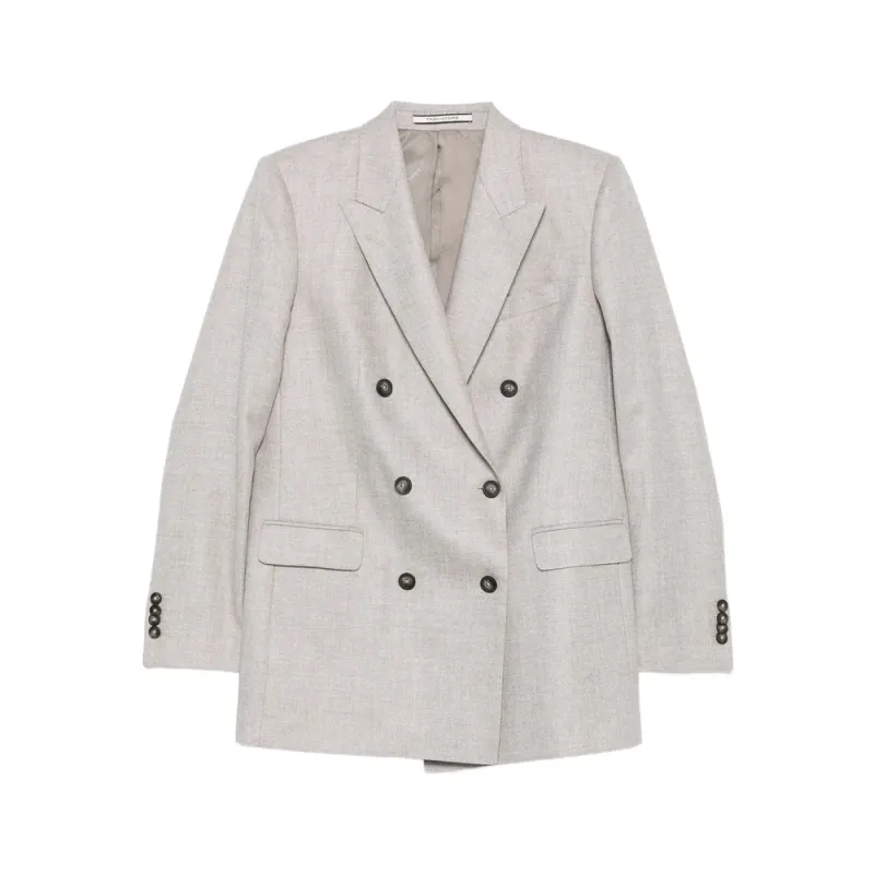 Light Grey Notched Lapel Jacket sold by Lord & Taylor
