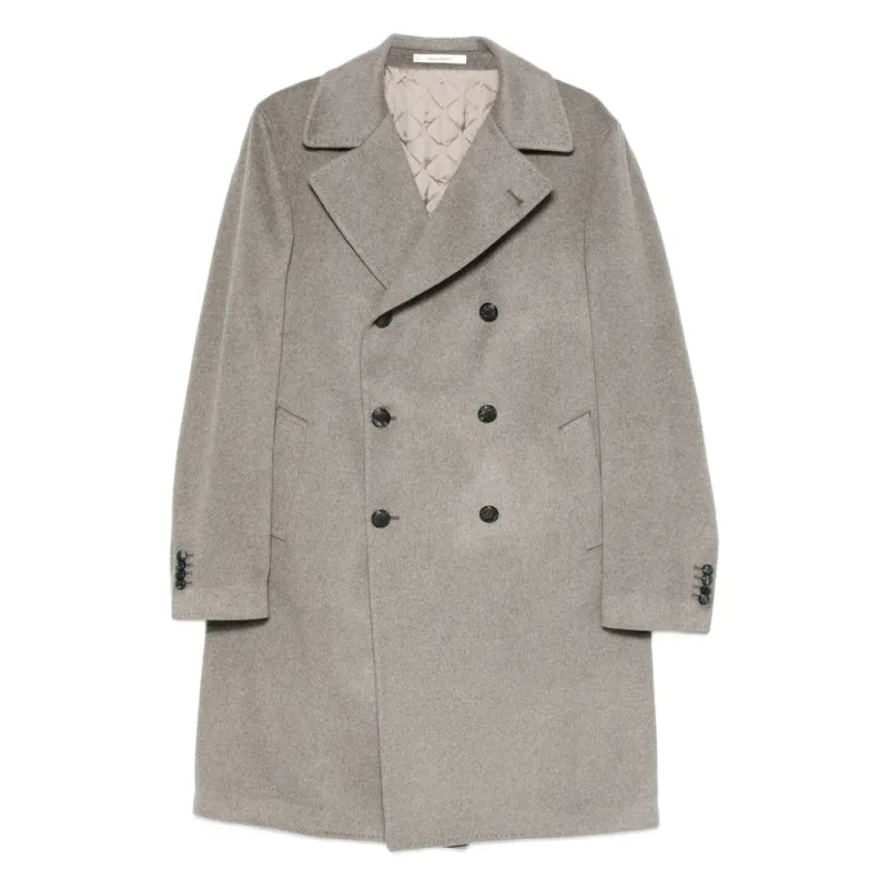 Notched-Lapel Front-Button Coat sold by Lord & Taylor