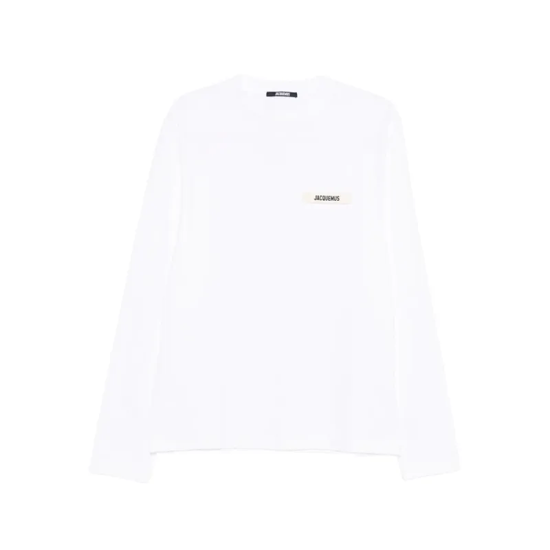 Jacquemus White Crew Neck T-Shirt sold by Lord & Taylor