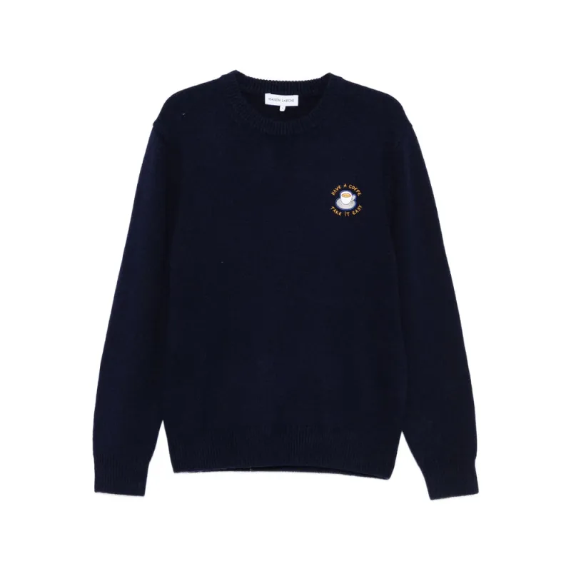 Maison Labiche Coffee Cup Sweater sold by Lord & Taylor