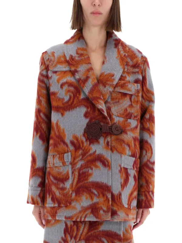 WOOL BLEND COAT made by Etro