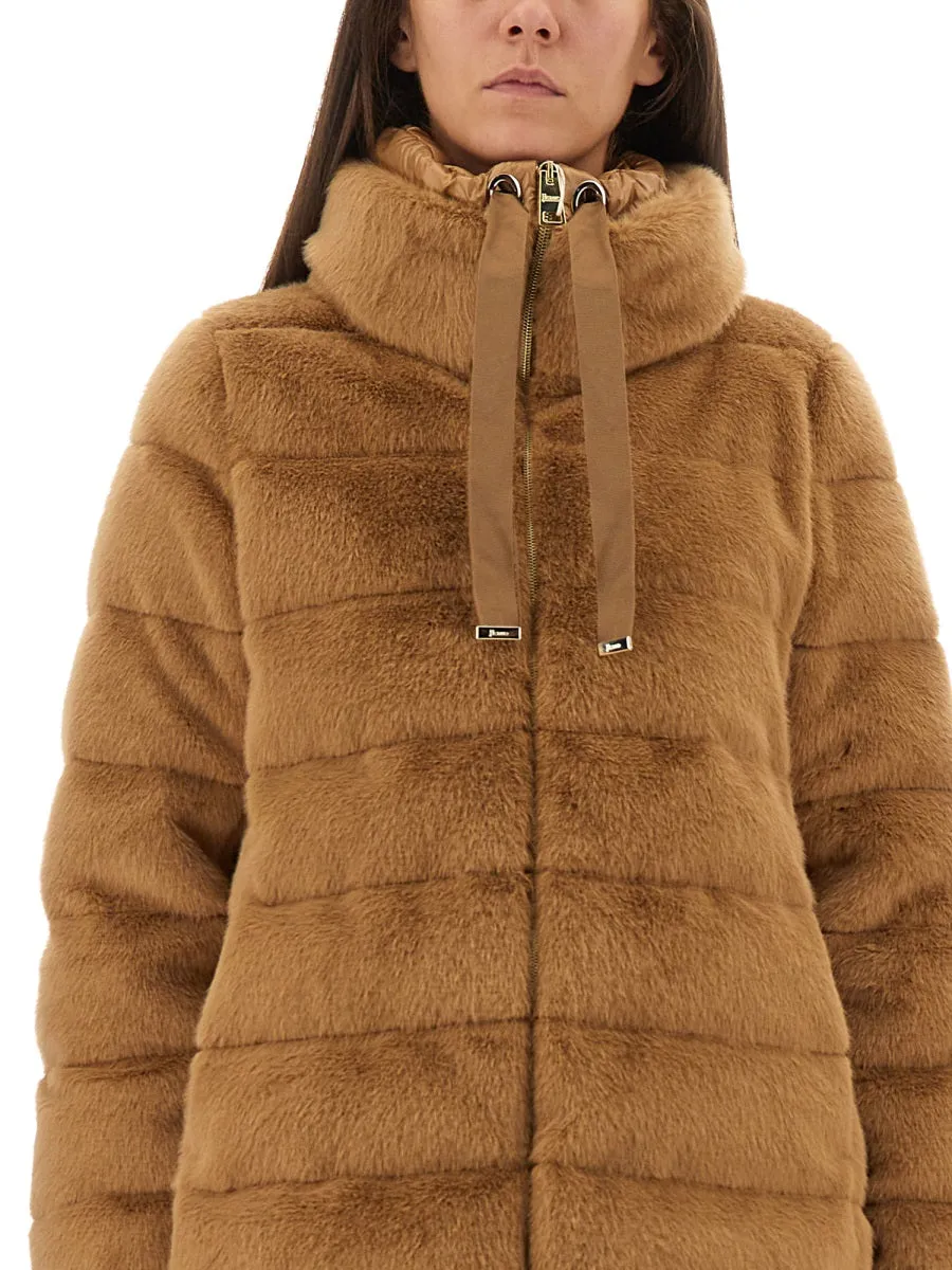 ECO FUR DOWN JACKET sold by Lord & Taylor product image thumbnail 4