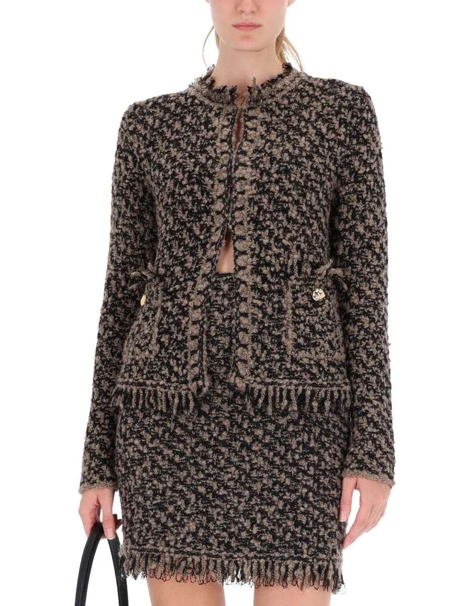 TWEED AND SEQUIN JACKET sold by Lord & Taylor product image thumbnail 4