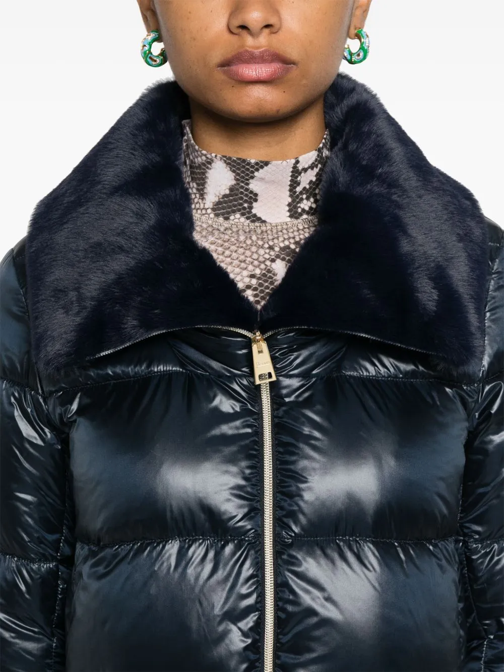 DOWN JACKET WITH LINED COLLAR sold by Lord & Taylor product image thumbnail 4