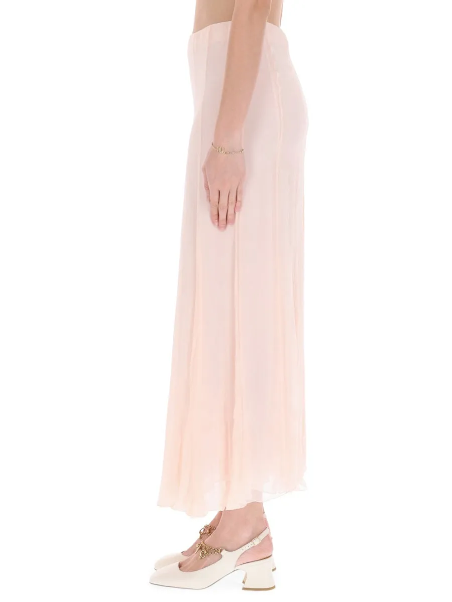 SILK MUSLIN MAXI SKIRT sold by Lord & Taylor product image thumbnail 3