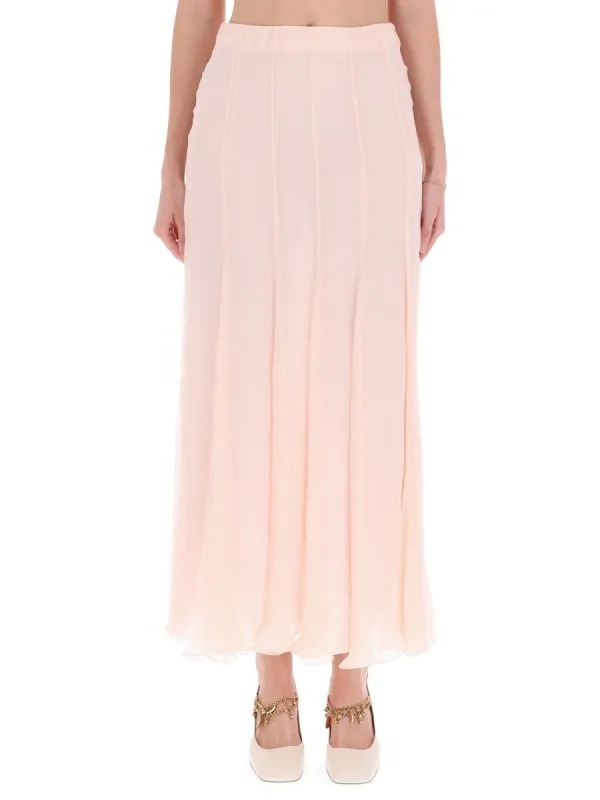 SILK MUSLIN MAXI SKIRT sold by Lord & Taylor
