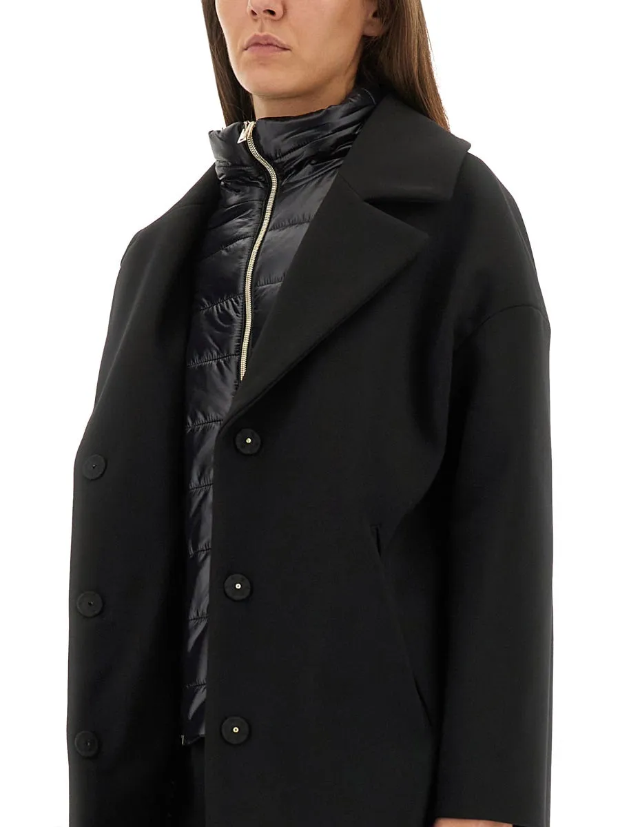 WOOL COAT WITH TECHNICAL BIB sold by Lord & Taylor product image thumbnail 4