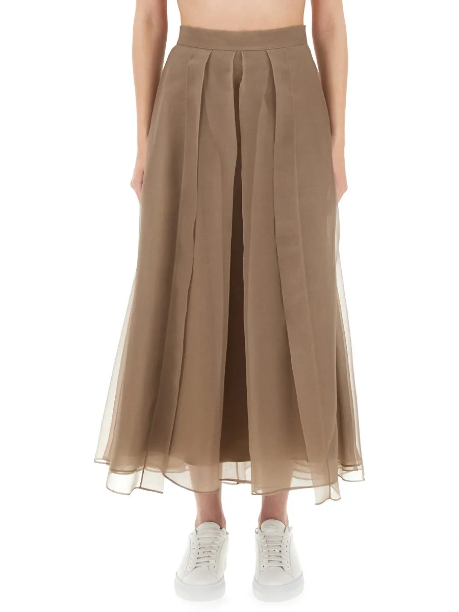 PANELED CIRCLE SKIRT sold by Lord & Taylor
