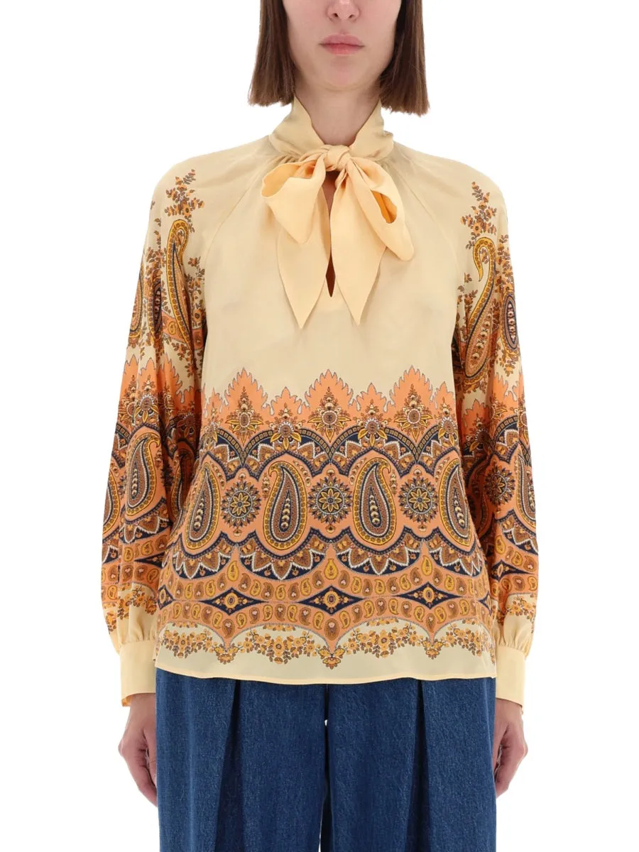 MULTICOLOUR SILK TOP sold by Lord & Taylor