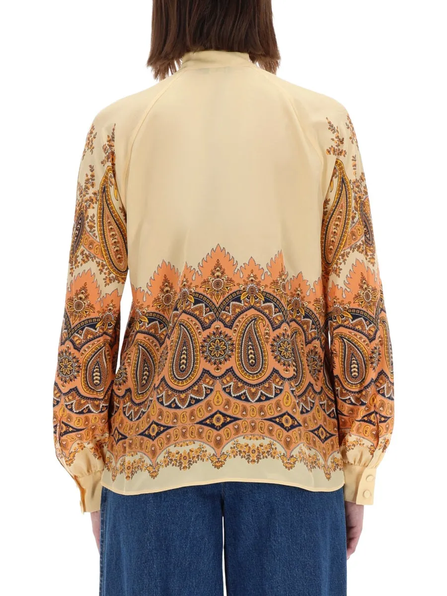 MULTICOLOUR SILK TOP sold by Lord & Taylor product image thumbnail 3