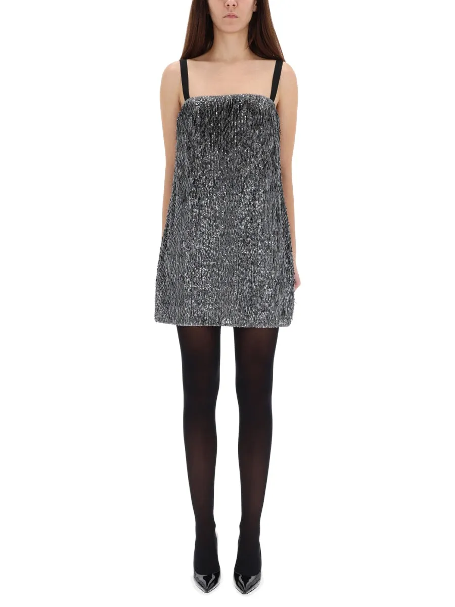 SEQUINED MINI DRESS sold by Lord & Taylor product image thumbnail 3