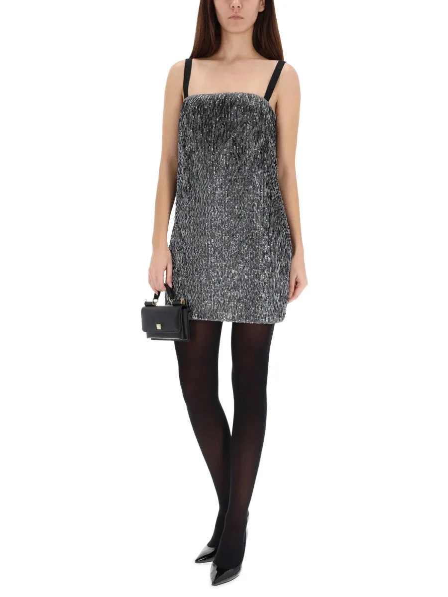 SEQUINED MINI DRESS sold by Lord & Taylor product image thumbnail 4