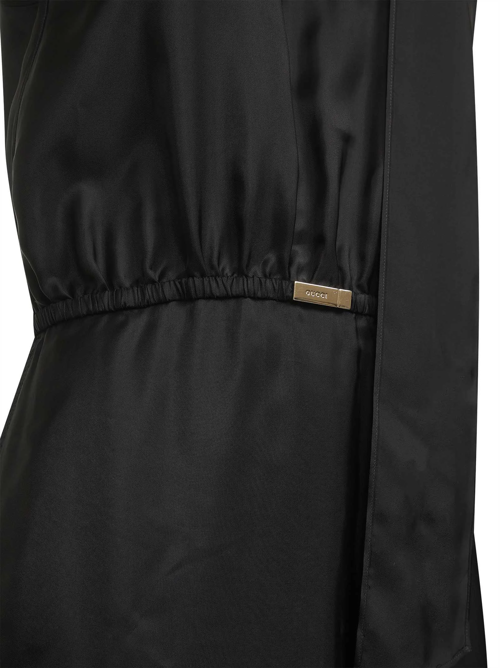 Black Fluid Viscose Twill Midi Dress sold by Lord & Taylor product image thumbnail 3