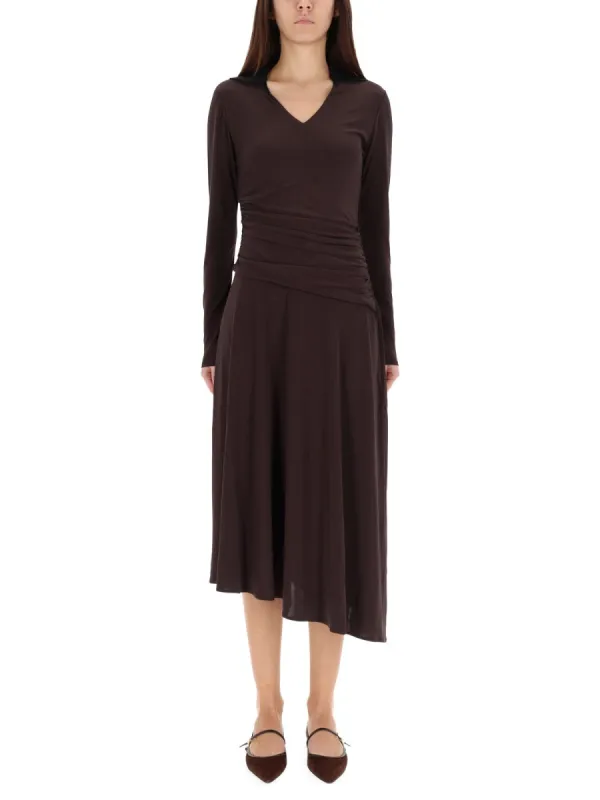 ASYMMETRICAL MIDI DRESS sold by Lord & Taylor