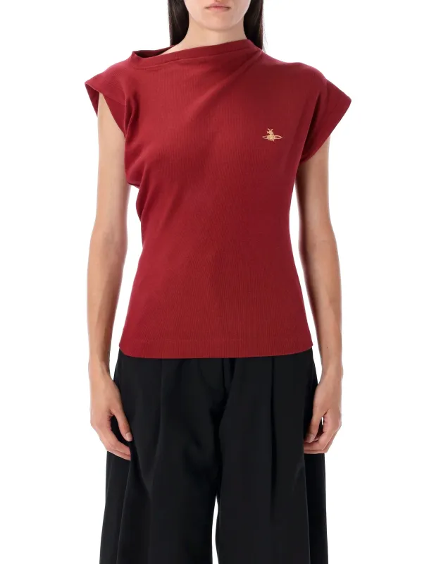 MULTICOLOUR COTTON BLEND T-SHIRT made by Vivienne Westwood