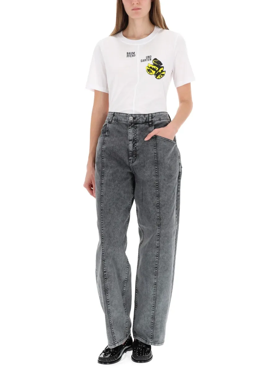 ASYMMETRICAL JAWOS TSHIRT sold by Lord & Taylor product image thumbnail 2