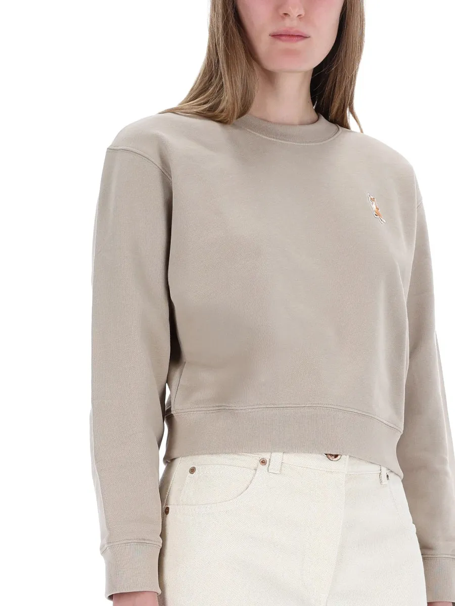 CROPPED FOX SWEATSHIRT sold by Lord & Taylor product image thumbnail 4