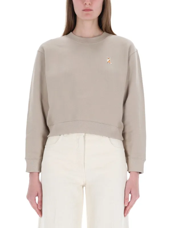 CROPPED FOX SWEATSHIRT sold by Lord & Taylor