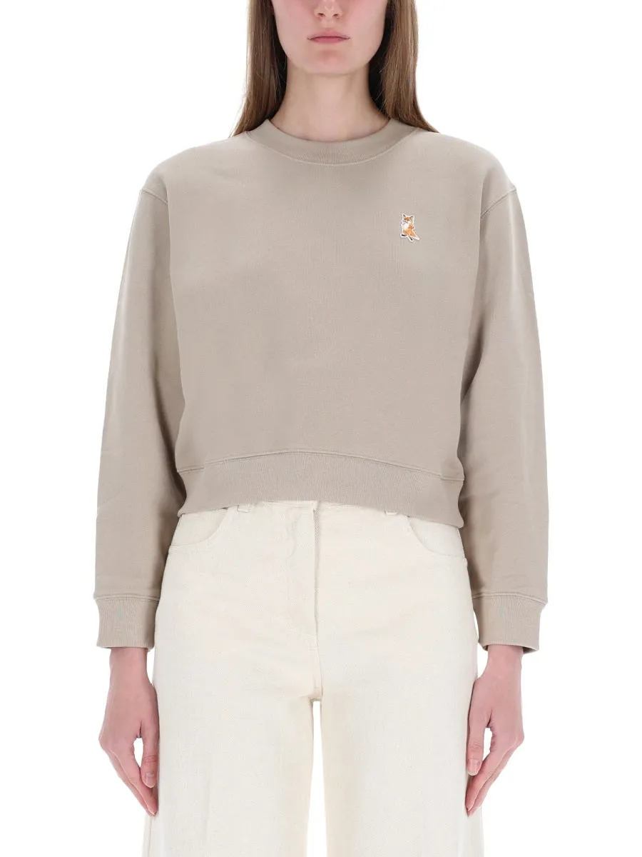 CROPPED FOX SWEATSHIRT sold by Lord & Taylor