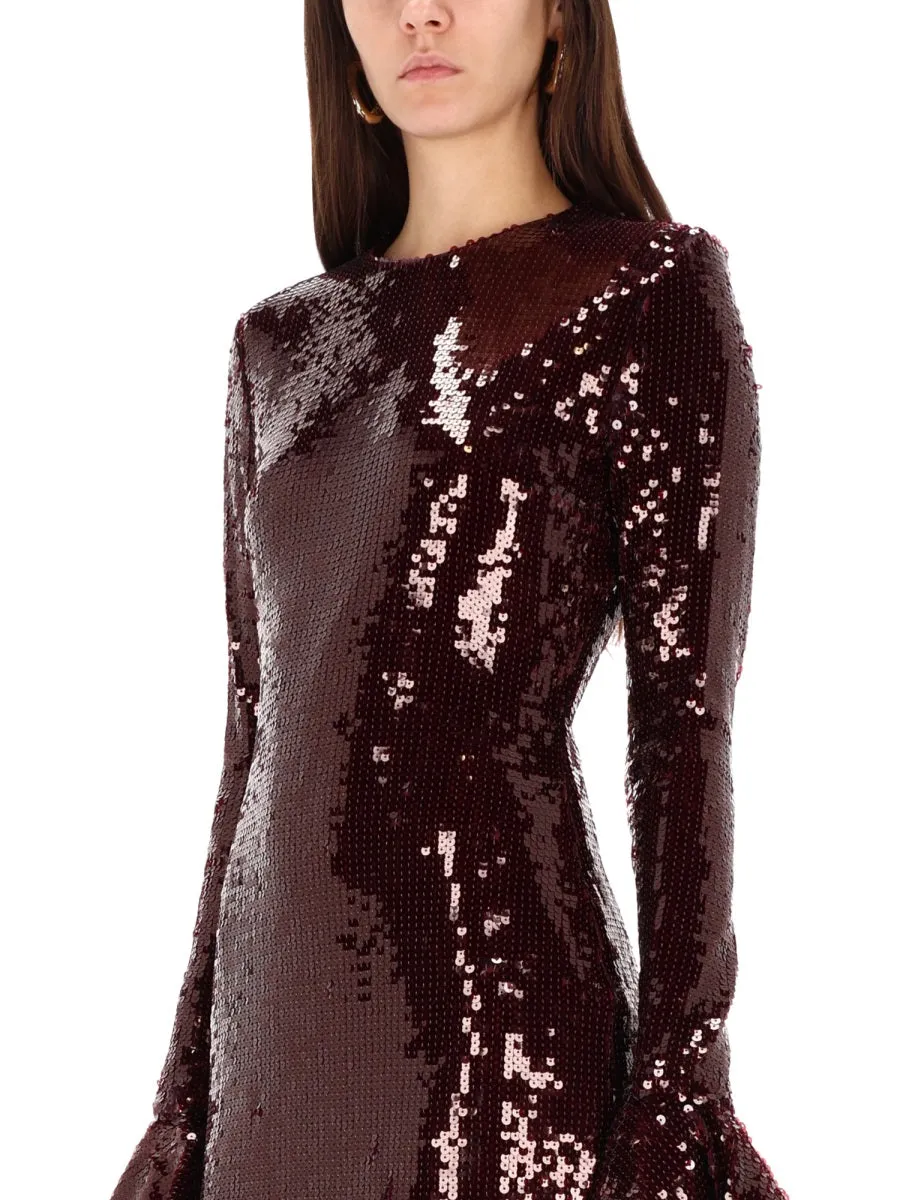 SEQUINED MINI DRESS sold by Lord & Taylor product image thumbnail 4