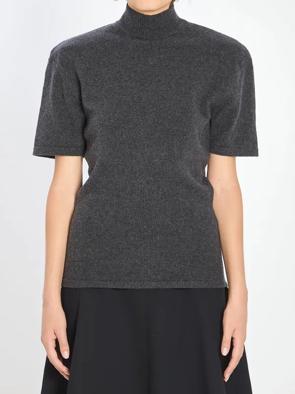 GREY WOOL-CASHMERE SWEATER sold by Lord & Taylor