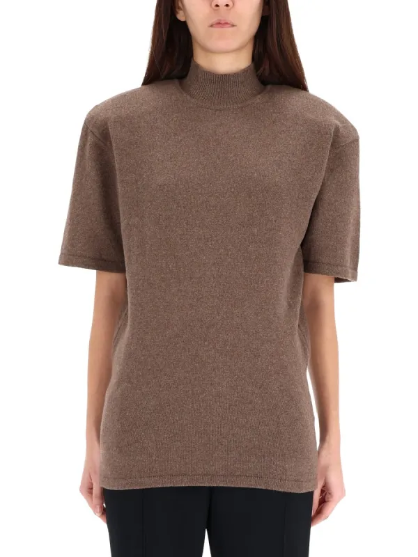 BROWN WOOL-CASHMERE SWEATER sold by Lord & Taylor