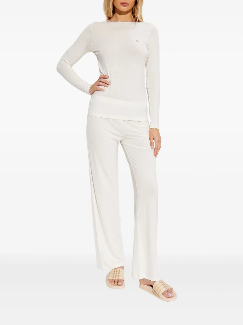 SILK LONG SLEEVE TOP sold by Lord & Taylor product image thumbnail 5