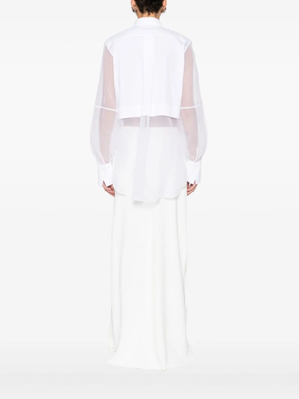 COTTON BLEND EMBELLISHED SHIRT sold by Lord & Taylor product image thumbnail 2