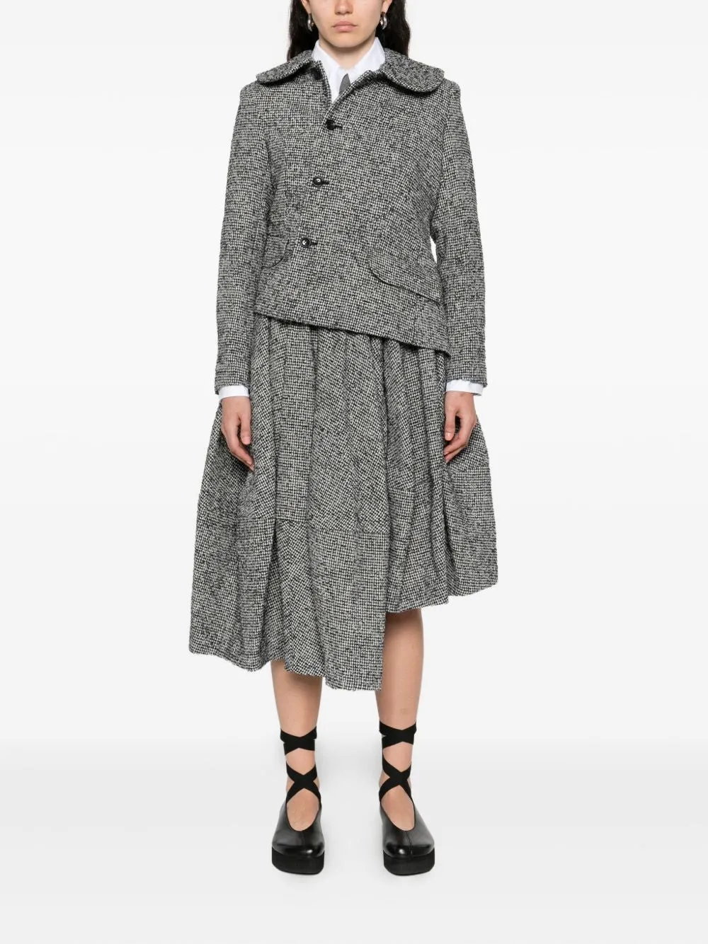 WOOL ASYMMETRIC SKIRT sold by Lord & Taylor product image thumbnail 4