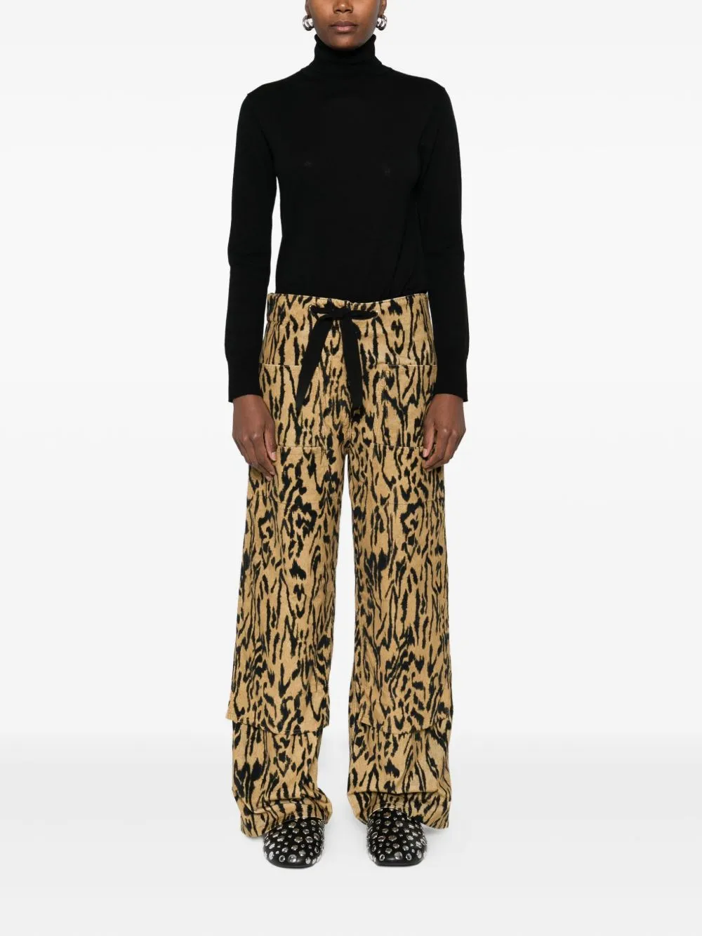 WOOL TURTLE-NECK SWEATER sold by Lord & Taylor product image thumbnail 2