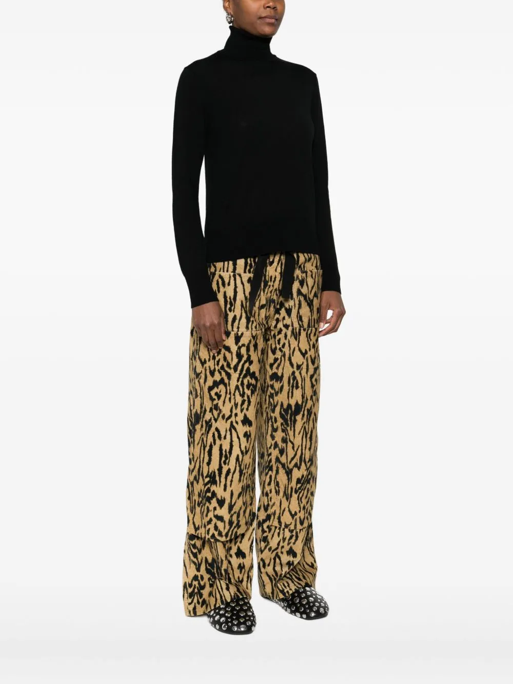 WOOL TURTLE-NECK SWEATER sold by Lord & Taylor product image thumbnail 3