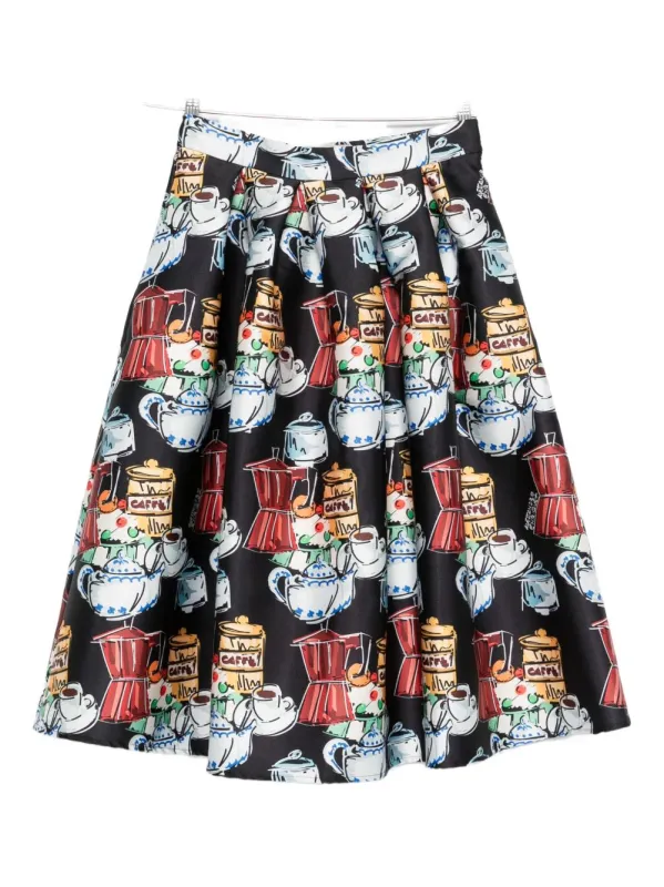 PRINTED MIDI SKIRT sold by Lord & Taylor