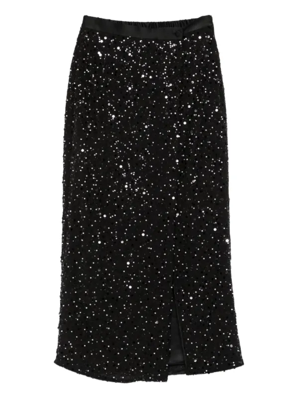 SEQUIN SLIT SKIRT sold by Lord & Taylor