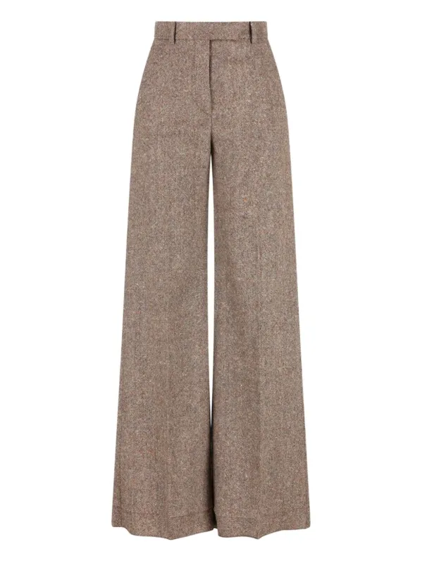 WOOL WIDE-LEG TROUSERS sold by Lord & Taylor