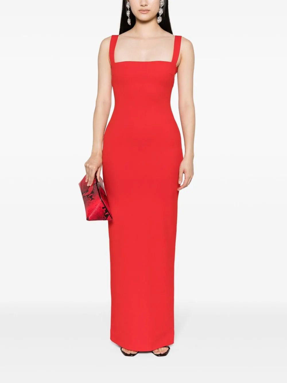 CREPE STRETCH SLEEVELESS DRESS sold by Lord & Taylor product image thumbnail 2