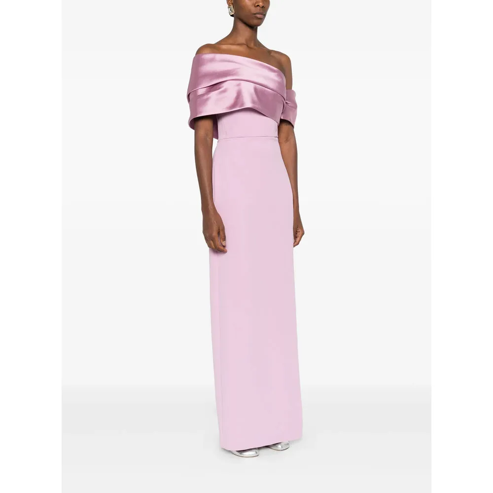 Off-Shoulder Pink Maxi Dress sold by Lord & Taylor product image thumbnail 3